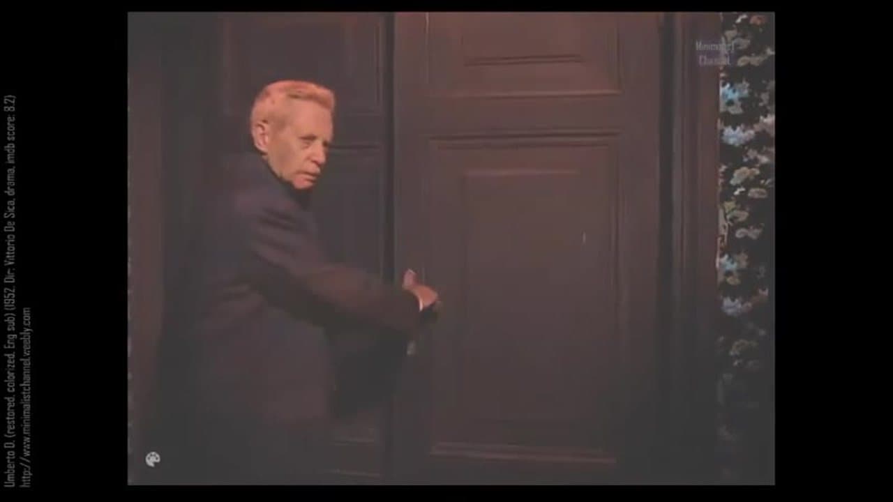 Umberto D. (restored, colorized, Eng sub) (1952, Dir: Vittorio De Sica, drama, imdb score: 8.2)
