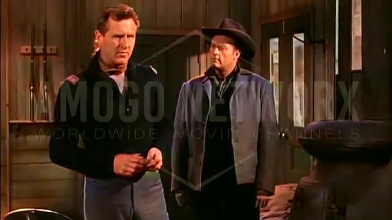 Ride Out for Revenge 1957 colorized (Gloria Grahame, Rory Calhoun)