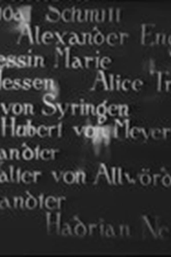 Des Jungen Dessauers Große Liebe