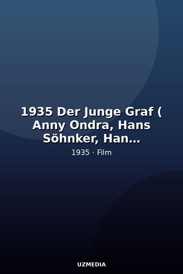 Der Junge Graf