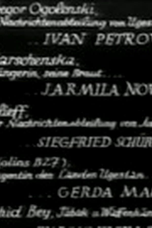 Der Kosak Und Die Nachtigall — Kino 1935