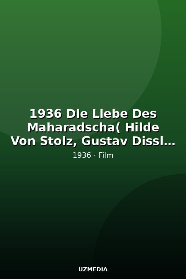 Die Liebe Des Maharadscha