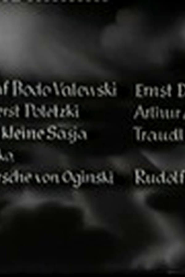 1936 Manja Valewska ( Maria Andergast, Olga Tschechowa)