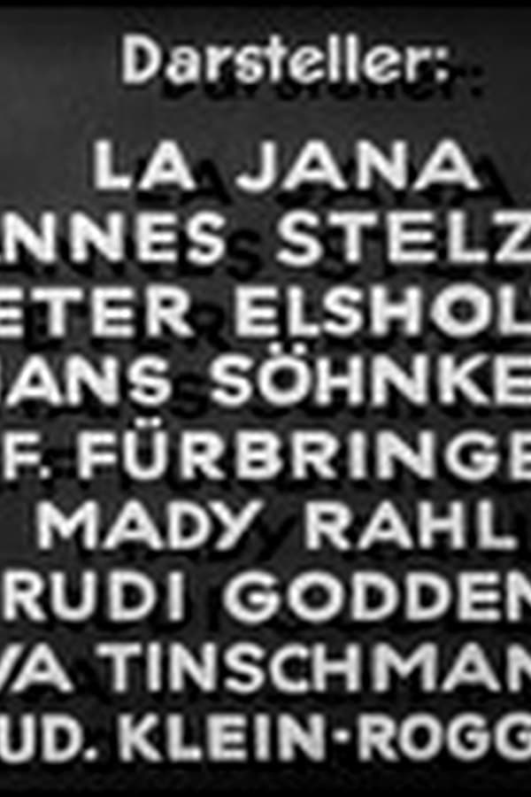 1937 Truxa(hans Söhnker, Mady Rahl) — Kino 1937