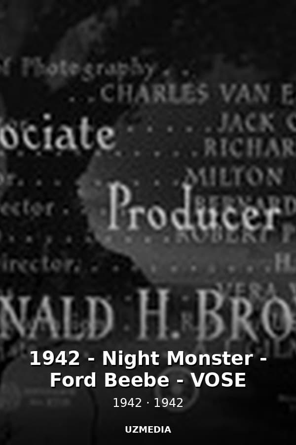 1942 - Night Monster - Ford Beebe - VOSE — Kino 1942