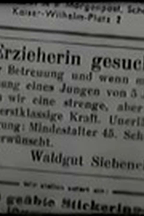 1945 Erzieherin Gesucht ( Ernst Von Klipstein, Fritz Wagner, Olly Holzmann) Thea Von Harbou