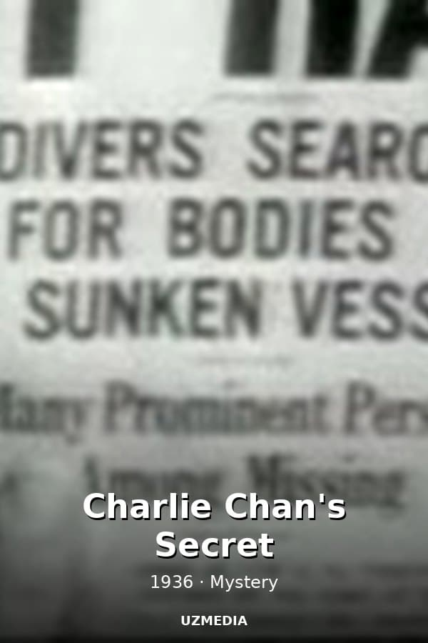 Charlie Chan's Secret — Movie 1936