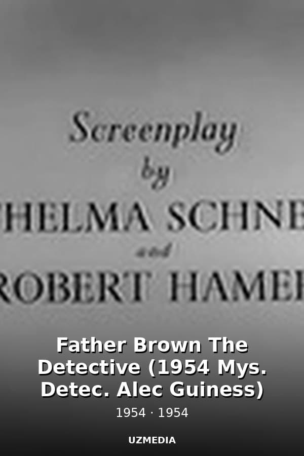 Father Brown The Detective (1954 Mys. Detec. Alec Guiness) — Kino 1954