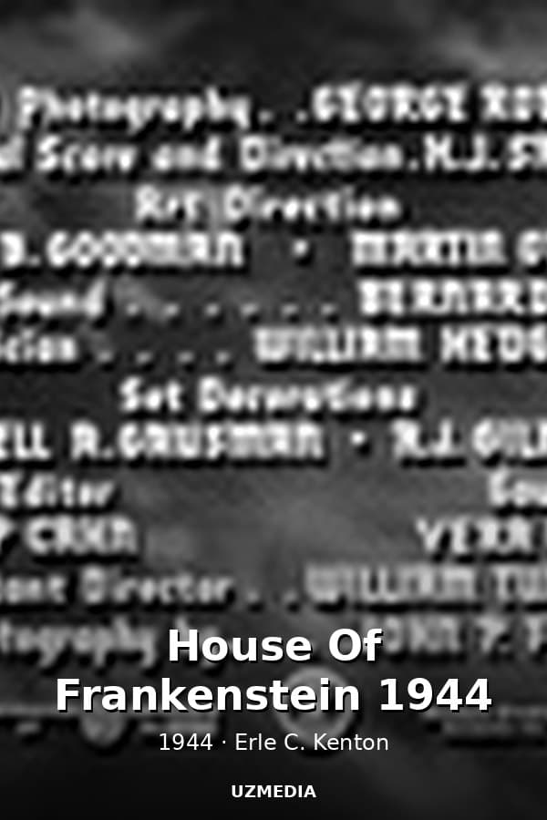 House Of Frankenstein 1944 — Kino 1944