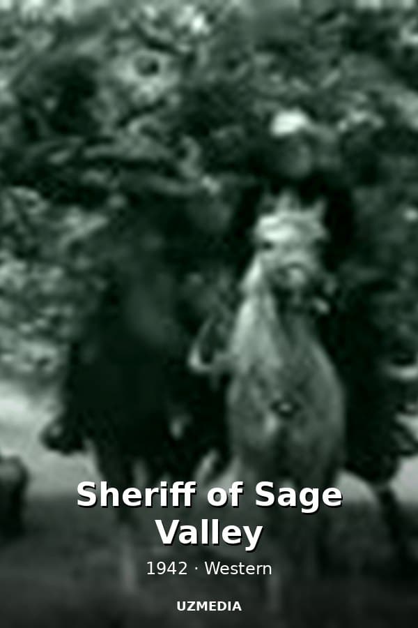 Sheriff of Sage Valley — Kino 1942