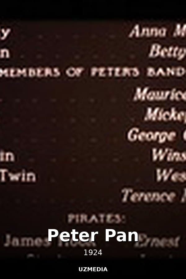 Peter Pan — Kino 1924