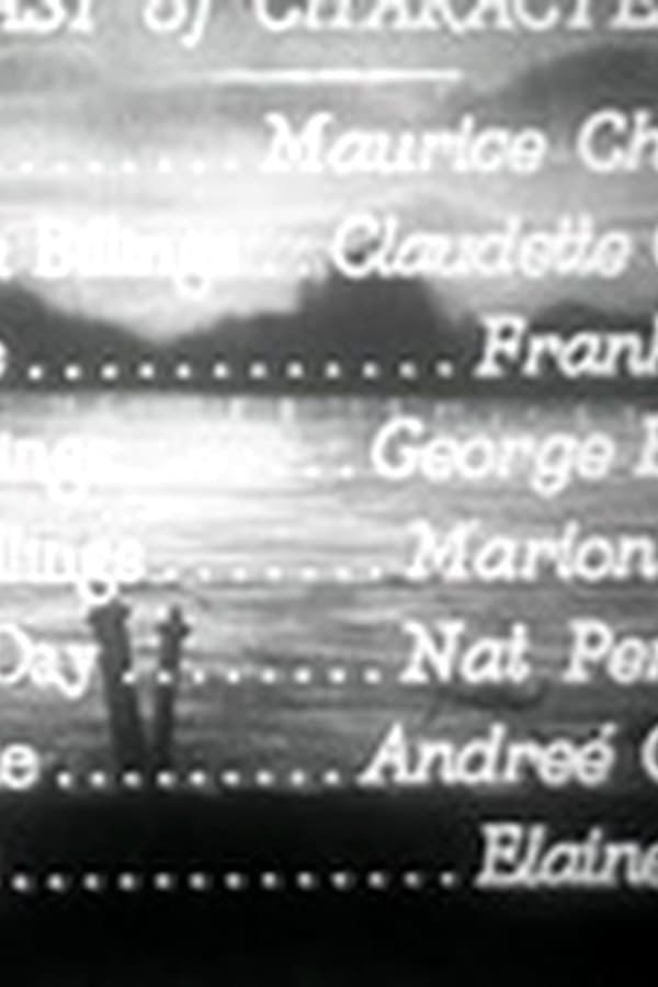 The Big Pond — Movie 1930