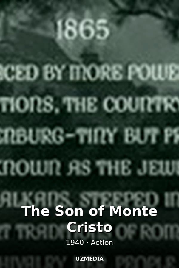 The Son of Monte Cristo — Kino 1940