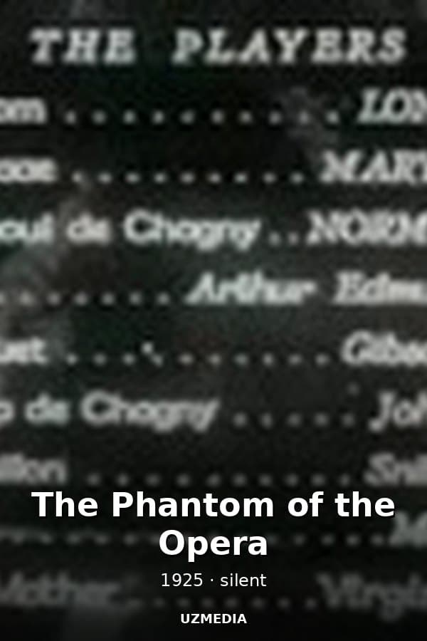 The Phantom of the Opera — Movie 1925