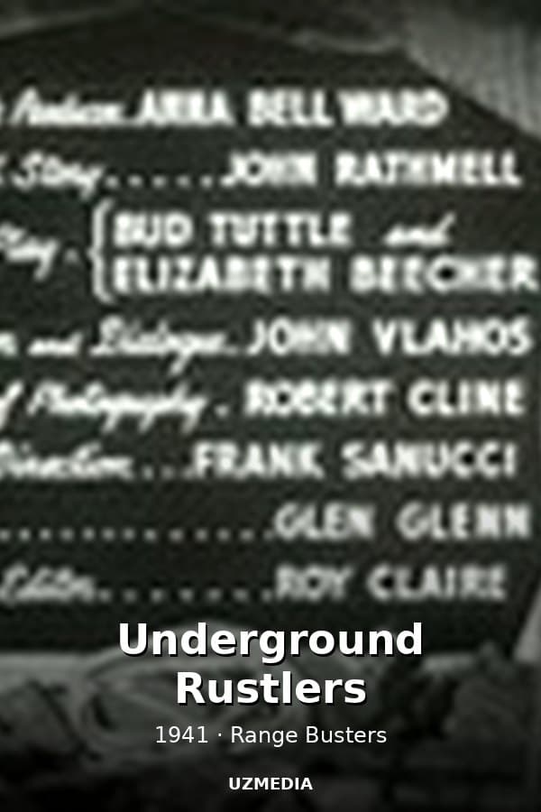 Underground Rustlers — Kino 1941