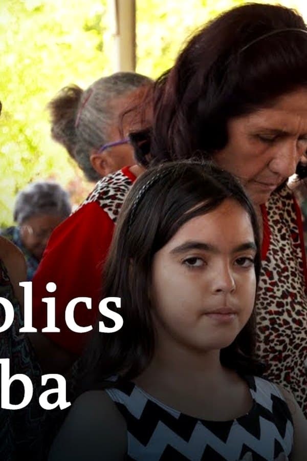 Cuba - building a catholic church — Movie